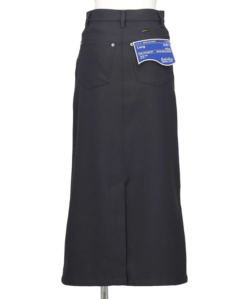 MIDWEST EXCLUSIVE LONG POLYESTER SKIRT